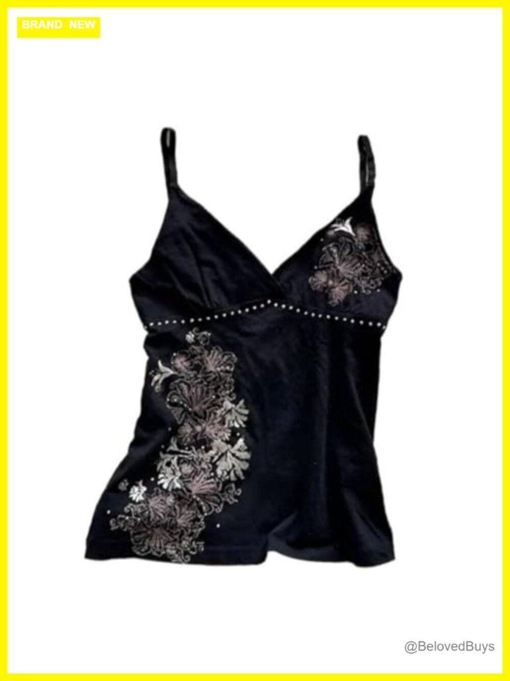 Y2K Floral Halter Tank Top V Neck Sleeveless Backless Summer Going Out Top